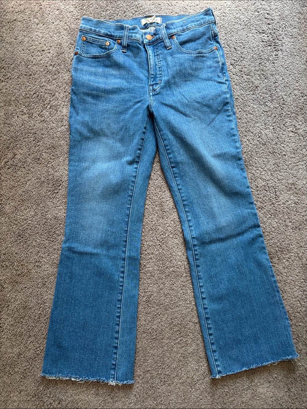 Madewell Mid-Rise Kick Out Jeans